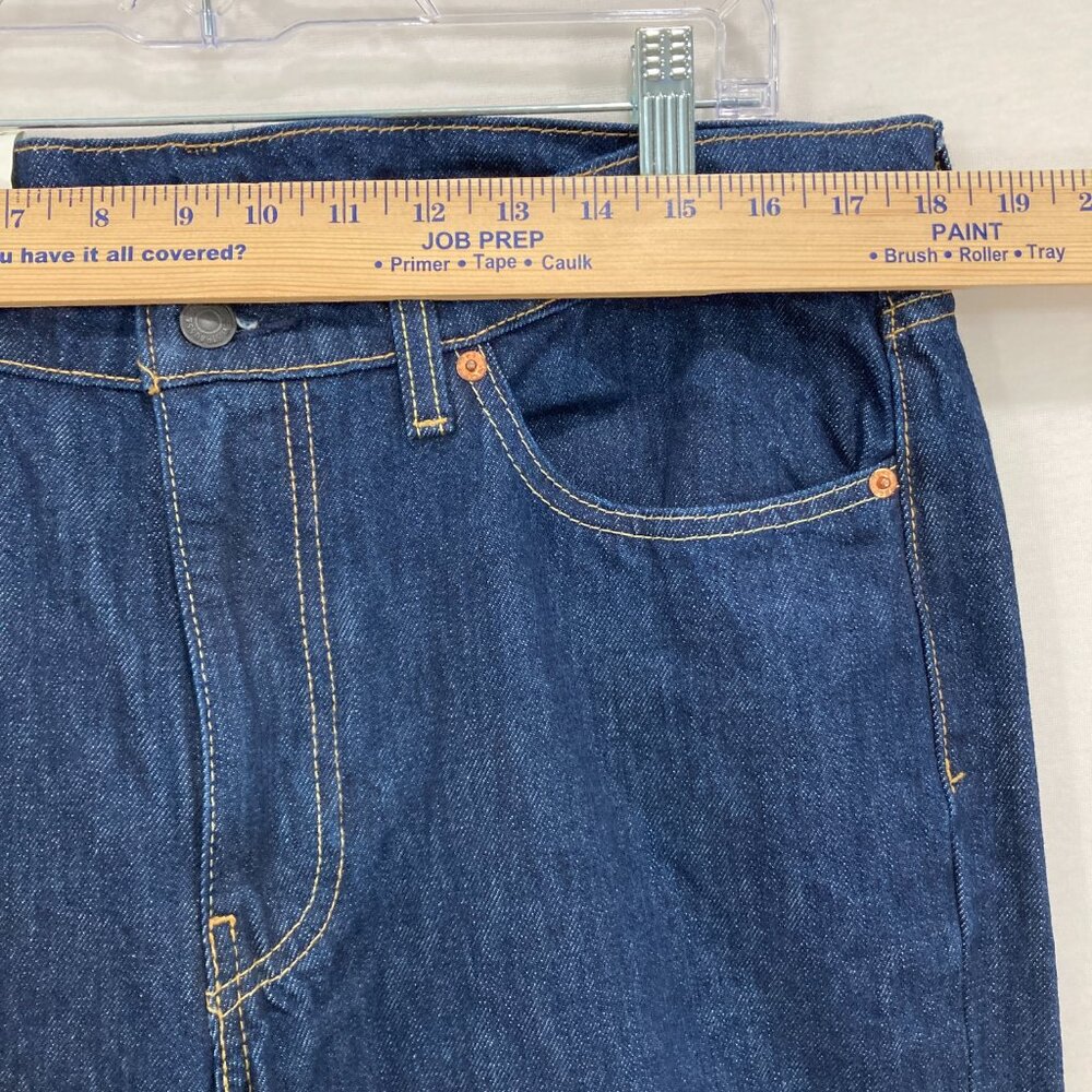 New Levi's Mens 514 Blue Denim Straight Leg Stretch Jeans size 36x32 - Picture 6 of 11